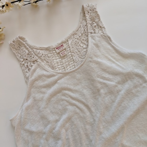 Mossimo Crochet Back Blouse Size XXL - Picture 2 of 4